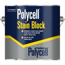 Trade Stain Block Paint - 2.5 Litres - Polycell