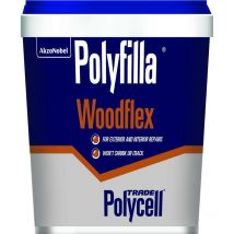 Polycell Trade Woodflex Polyfilla Filler - Ready Mixed Tub - 600ml