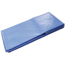 Blaue Plane mit Ösen 6m x 4m 220g/m² Dimos 408524