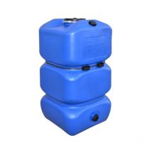 Graf - Wassertank für Trinkwasser 600 Liter, quadratischer Polyethylenbehälter für Trinkwasser, 74x74x135 cm