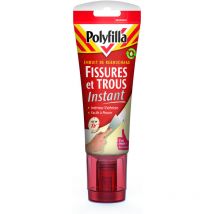 Polyfilla - Enduit de Rebouchage Fissures et Trous Instant - Sec en 1 heure - Intérieur et Extérieur - Pâte 330g