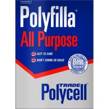 Polyfilla - Polycell Trade All Purpose Powder Filler - 2 Kg