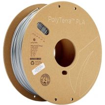 Polymaker - 70824 PolyTerra pla Filament pla faible teneur en plastique 1.75 mm 1000 g gris (mat) 1 pc(s)