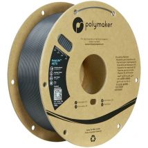 Polymaker - PB01056 Filament petg résiste à la chaleur, résistance élevée à la traction 1.75 mm 1000 g gris foncé PolyLit