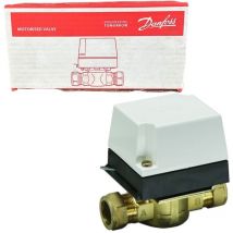 Polypipe Danfoss 087N6674 UFHZV1 22mm 2 Port Spring Return Zone Valve UFH