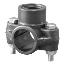Polypropylen-Ableitungsschelle für PE-Rohr PN 6 25 15X21