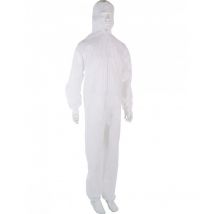 Polypropylen-Overall mit Kapuze und Reißverschluss singer - Weiß Größe xxl - PLYCBC05