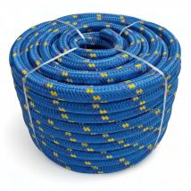 Polypropylen Seil K2 Blau-gelb Durchmesser: 20 Mm Länge: 30 M