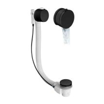 Polysan - Accessoires - Garniture de vidage et de trop-plein pour baignoire, avec alimentation, avec bowden, longueur 975 mm,