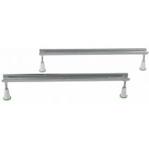 Accessori - Piedini di supporto per vasca da bagno, 2 pz, 515/745 mm PO60-80 - Polysan