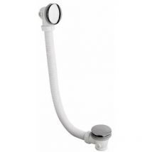 Accessori - Set per vasca da bagno senza erogazione, ClickClack, lunghezza 900 mm, tappo 72 mm, cromo 71679 - Polysan