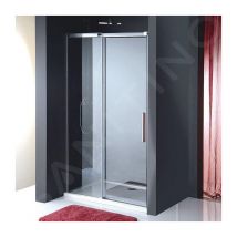 Altis Line - Porte de douche en deux parties 1270-1310 mm, aluminium brillant/verre clair AL4015C - Polysan