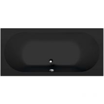 Polysan - Baignoires - Baignoire 170x80 cm, noir mat 71745.21