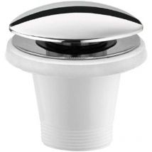 Polysan - Desagüe Click-clac para bañera sin rebosadero, 1'1/2, Cromo (71704)