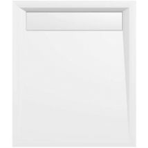 Duschtassen - Duschwanne Varesa, 110x90 cm, mit Gefälle, weiß 72938 - Polysan