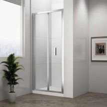Easy Line - Duschfalttür, 80 cm, Klarglas EL1980 - Polysan