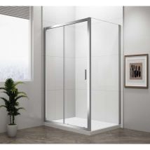 Easy Line - Duschkabine 120x80 Cm, Chrom/klarglas El1215el3215 - Polysan