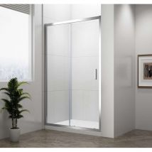 Easy Line - Duschtür 150 cm, Aluminium poliert/Klarglas EL1515 - Polysan