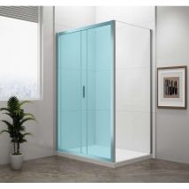 Polysan - Easy Line - Paroi de douche latérale 800x1900 mm, verre clair EL3215