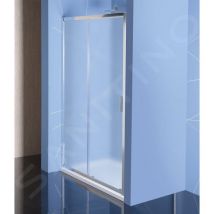 Polysan Easy Line - Porte de douche coulissante 1100 mm, verre Brick EL1138