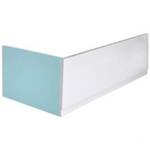 Polysan - Plain - Frontschürze 175, Rechts, 1750x590 Mm, Weiß 72795