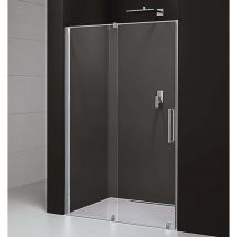 Rolls Line - Duschschiebetür 160x200 cm, Aluminium poliert/Klarglas RL1615 - Polysan