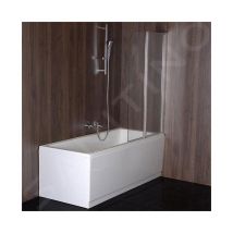 Polysan - Ruiz - Paroi de baignoire 900 x 1400 mm, verre clair BSR-90