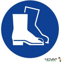 Scheibe Schuhtragepflicht - NOVAP - Ø300 mm - 4061665