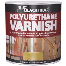 Blackfriar - Polyurethane Varnish P50 Dark Oak Gloss 500ml BKFPVGDO500