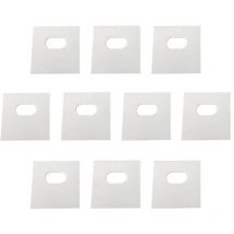 Pom Blind Vane Saver 10pcs Autocollants de réparation de stores verticaux Stores et stores à lamelles verticales