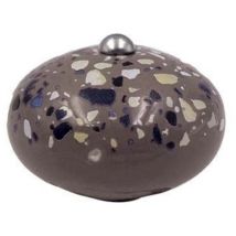 Pomello In Ceramica Per Coperchio Incredibile Cocotte Cookut Terrazzo Moka - Mjcp22