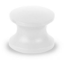 Hafele - Pomello per Serratura d. 22 mm colore bianco