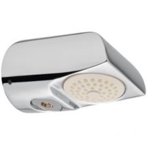 Idral - Pommeau de douche mural anti-vandalisme avec limiteur de débit 09036 Chromé