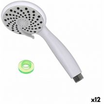 Berilo - Pomme de douche de métal argenté 8,5 x 21 x 8,5 cm (12 pcs.)