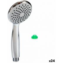 Berilo - Pomme de douche en plastique argenté de 20 x 9 x 4 cm (24 pcs.)