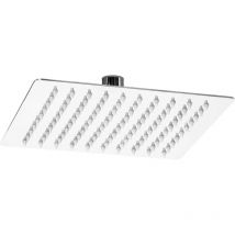 Pomme de douche étroite carrée 30x30