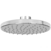 Fontastock - FSKFAB010 Pomme de douche de Pomme de douche circulaire fixe 'Ason' avec débit élevé de Eau en mode pluie de, diamètre 20cm, Buses de
