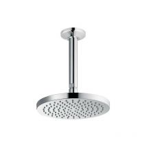 Heinrich Schulte - Pomme de douche Heinrichschulte diam. 200 mm, raccord plafond, chrome