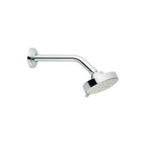 Heinrich Schulte - Pomme de douche Heinrichschulte Modern 5F, diam. 100 mm, chrome raccord mural