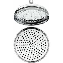 Hudson Reed Elizabeth - Pommeau pluie rond fixe rétro 20 cm - Chromé
