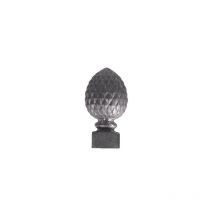 Pomme de pin fonte taraudée M10 Deco Fer Forge