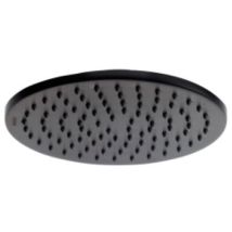 Pomme De Tête 230mm Jet De Pluie Autonettoyant Noir Mat Black & White Bossini I00595073