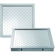 Paini France Robinetterie - Pomme de tête encastrable - Rain quadro 321x321 mm