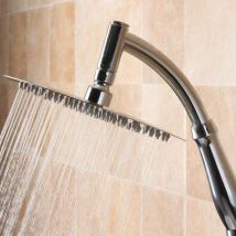 Nazalus-Vente chaude-Pommeau de douche à effet pluie puissant - Pommeaux de douche à effet pluie haute pression - Grand pommeau de douche cascade