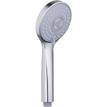 Eurosanit - Cabezal de ducha cromado de 3 chorros yuna by