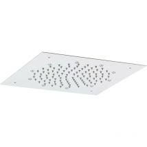 Sphera Docce E Accessori - Pommeau de douche encastré au plafond blanc mat Pollini Acqua Design marte SD4960303BO Blanc mat