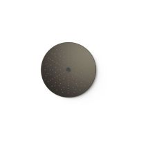 Tres - Pommeau De Douche Encastré Au Plafondavec 2 Types De Jet (pluie/free Flow) Noir Métallisé 13495002km