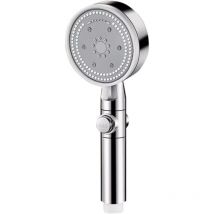 Pommeau de douche haute pression à économie d'eau, 8 types de jets, pommeau de douche anticalcaire pour bain et spa, pommeau de douche haute pression