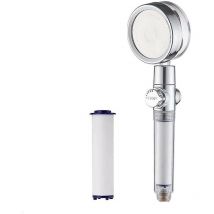 Mediawave Store - Pomme de douche turbo orientable à 360° avec filtre purifiant