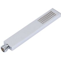 Gabrielle Pommeau de douche monobloc rectangulaire en cuivre plaqué à face droite douchette-219×35×15mm